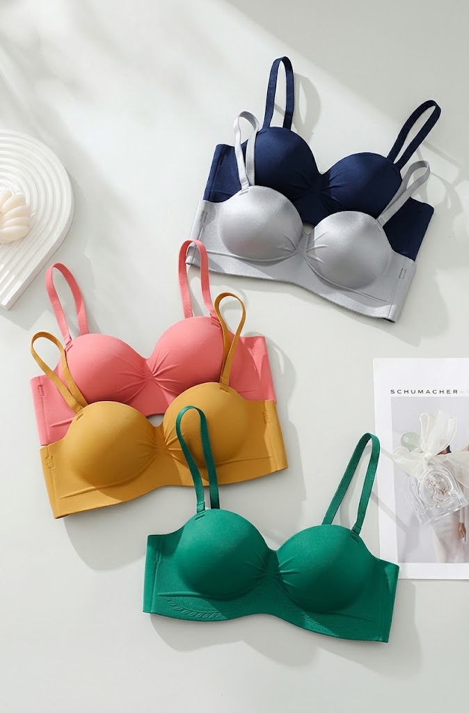 Seamless Push-Up Bra – Soft Padded Wireless Everyday Wear