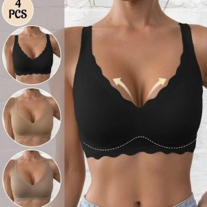 Ultra-Soft Wireless Seamless Bra – All-Day Comfort & Support