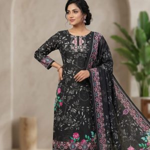 Exclusive Zam Zam Collection – Premium Print Three Piece for Women