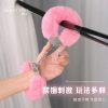 Premium Soft Plush Handcuffs with Keys – Cozy Couple Accessory - pink