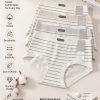 Corliss Soft & Breathable Striped Cotton Underwear for Women