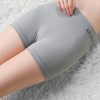 Soft High Waist Boyshort Panties – Seamless Safety Shorts - Gray