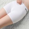 Soft High Waist Boyshort Panties – Seamless Safety Shorts - White