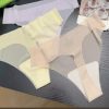 Women's Ice Silk Seamless Invisible No-Show Briefs
