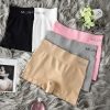 Soft High Waist Boyshort Panties – Seamless Safety Shorts