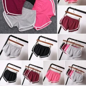 Women's Soft Cotton Dolphin Shorts for Workout & Casual Wear
