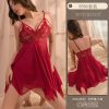 🌹 Premium Lace Babydoll Night Dress with Matching Panty