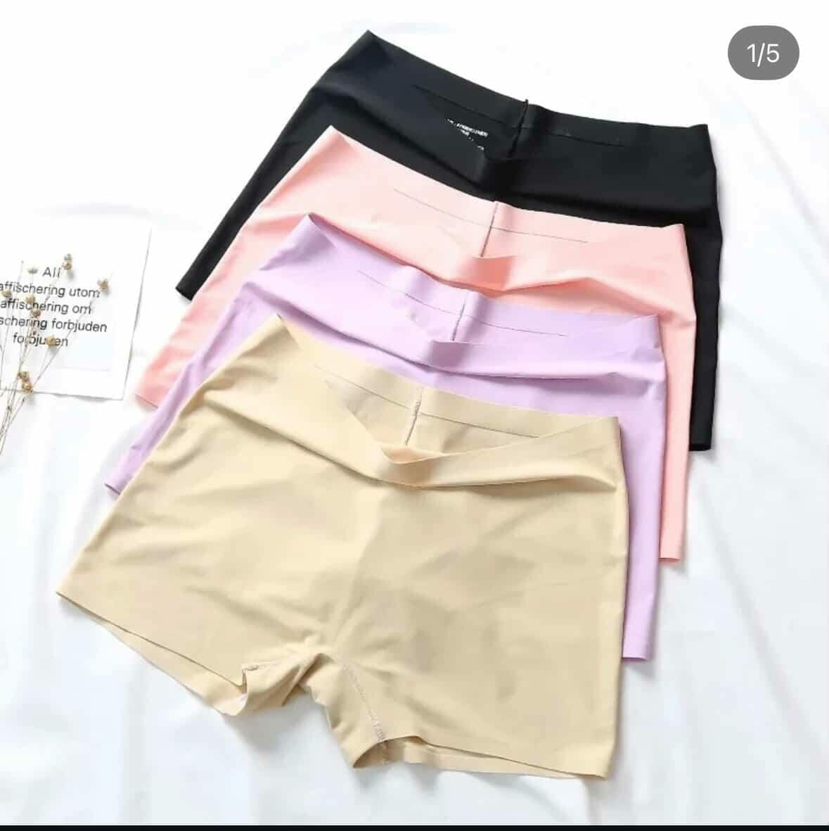 Soft & Breathable Seamless Safety Shorts for Women
